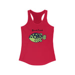 Women's Ideal Racerback Tank - Blowfish Beach Freak