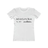 The Boyfriend Tee for Women - Classic Adventure Bum Insignia