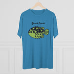 Unisex Tri-Blend Crew Tee - Blowfish Beach Freak