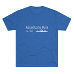 Unisex Tri-Blend Crew Tee - Classic Adventure Bum Insignia