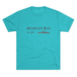 Unisex Tri-Blend Crew Tee - Classic Adventure Bum Insignia