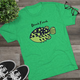 Unisex Tri-Blend Crew Tee - Blowfish Beach Freak