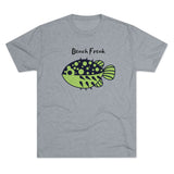 Unisex Tri-Blend Crew Tee - Blowfish Beach Freak