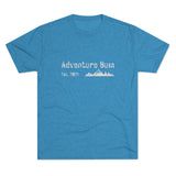 Unisex Tri-Blend Crew Tee - Classic Adventure Bum Insignia