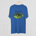 Unisex Tri-Blend Crew Tee - Blowfish Beach Freak