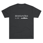 Unisex Tri-Blend Crew Tee - Classic Adventure Bum Insignia