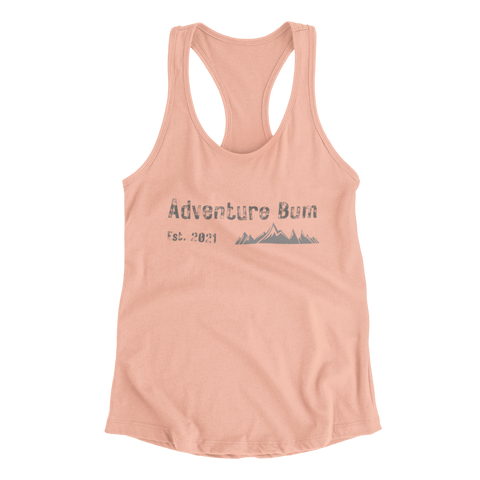 Women's Ideal Racerback Tank - Classic Adventure Bum Insignia