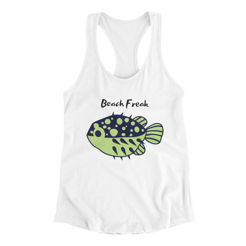 Women's Ideal Racerback Tank - Blowfish Beach Freak